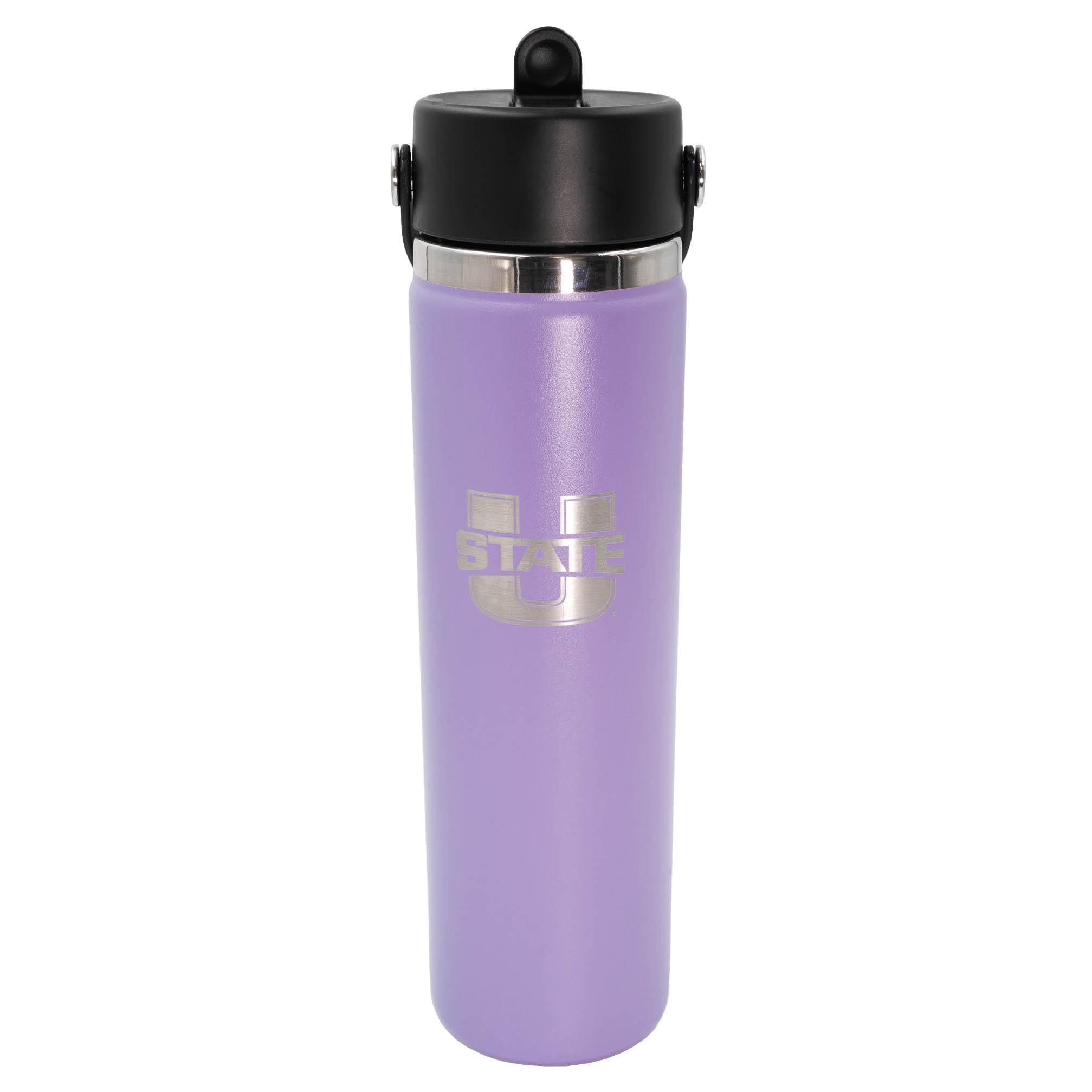 U-State 24 Oz. Wide Mouth Straw Lid Hydro Flask | USU Campus U-State 24 Oz. Wide Mouth Straw Lid Hydro Flask | USU Campus